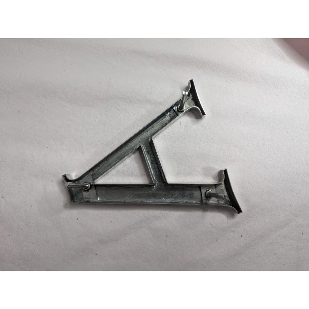 letter A silver Metal sign retail display room‎ Art craft Business initial 6